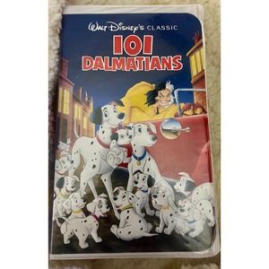 Walt Disney 101 Dalmations VHS Black Diamond Classic